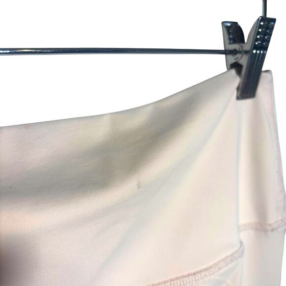 Aerie Offline Real Me Size Large Blush Pale Pink Leggings Mesh Cut Out Pockets - Picture 4 of 11